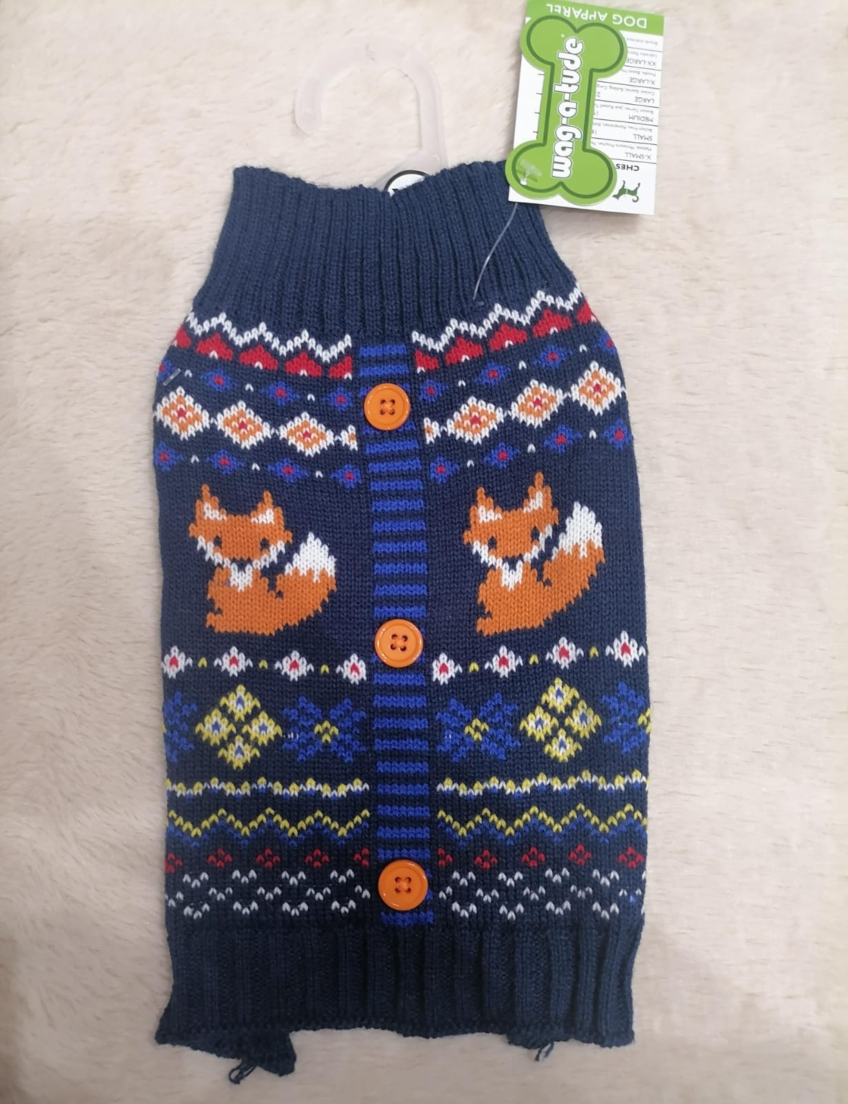 Chaleco Zorros para Mascota