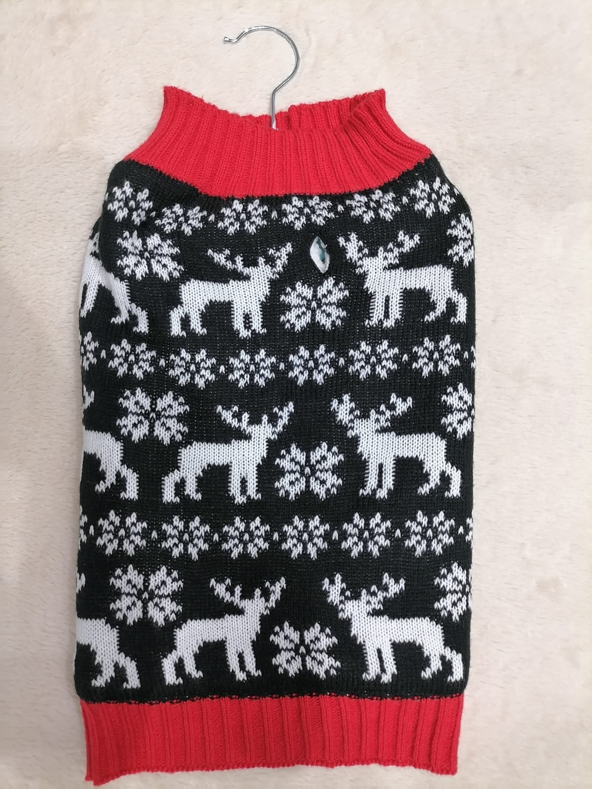 Chaleco Navideño con Estampado para Mascotas
